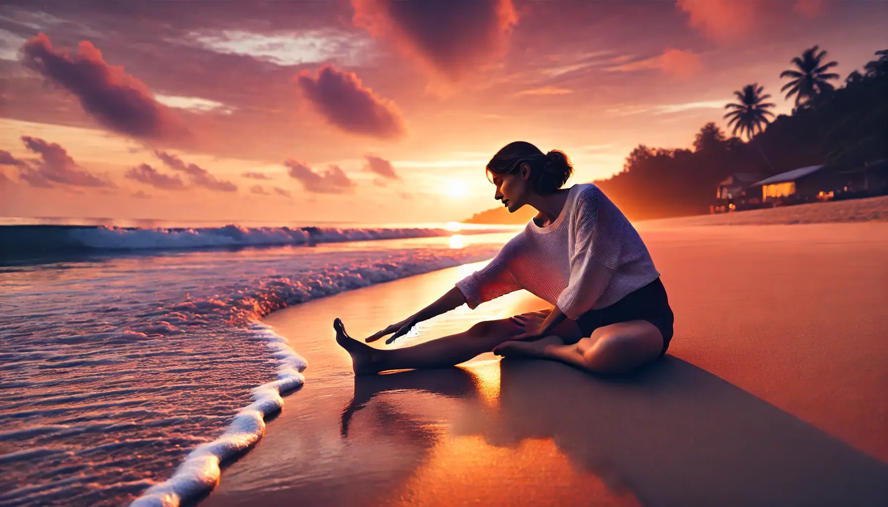 dehnen-geniessen-strand-sonne-meer-laufen-joggen