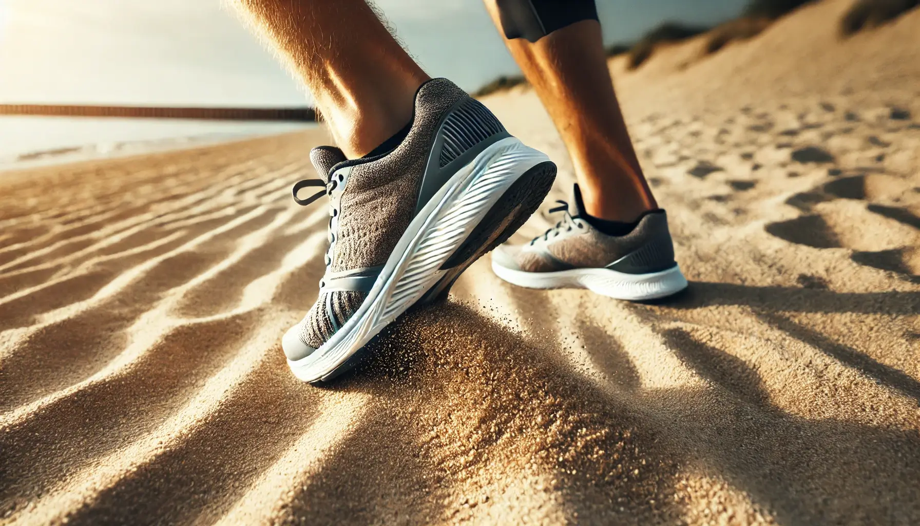sandstrand-auftreten-schuhe-joggen-meer-sand